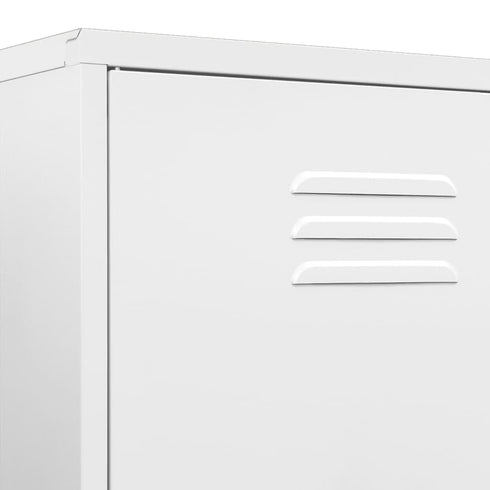 Lady Jillian -  Wardrobe White 90x50x180 cm Steel